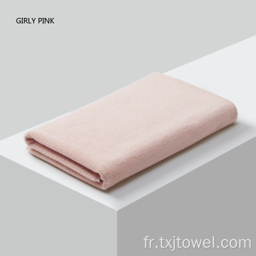 Enveloppe de serviette de bain Terry 100% coton pour les femmes
